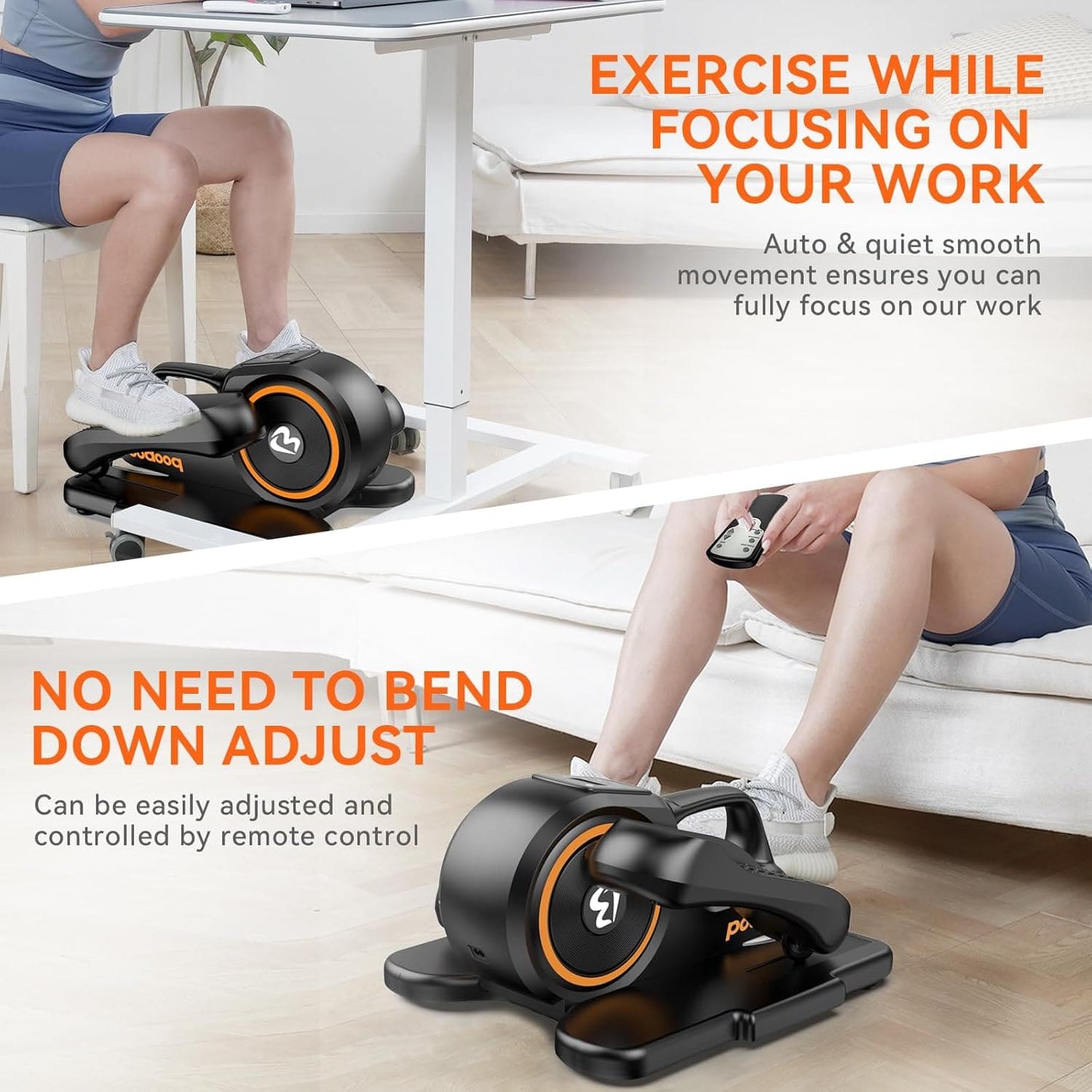 E371 Under Table Elliptical-Orange