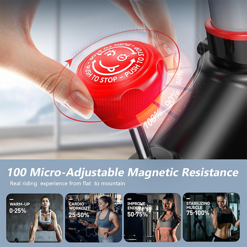 D615 Indoor Cycling Bike for Cardio Workout