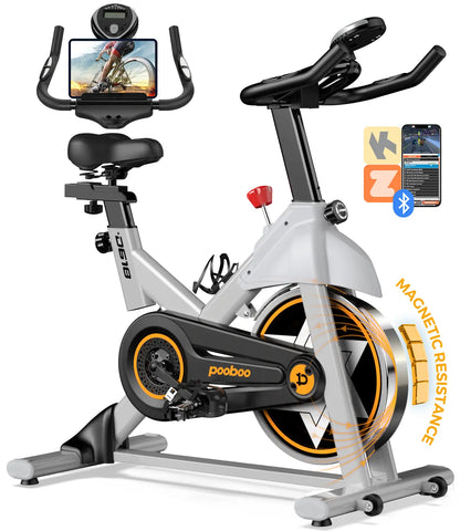 Pooboo Stationary Bike for Home Gym D618