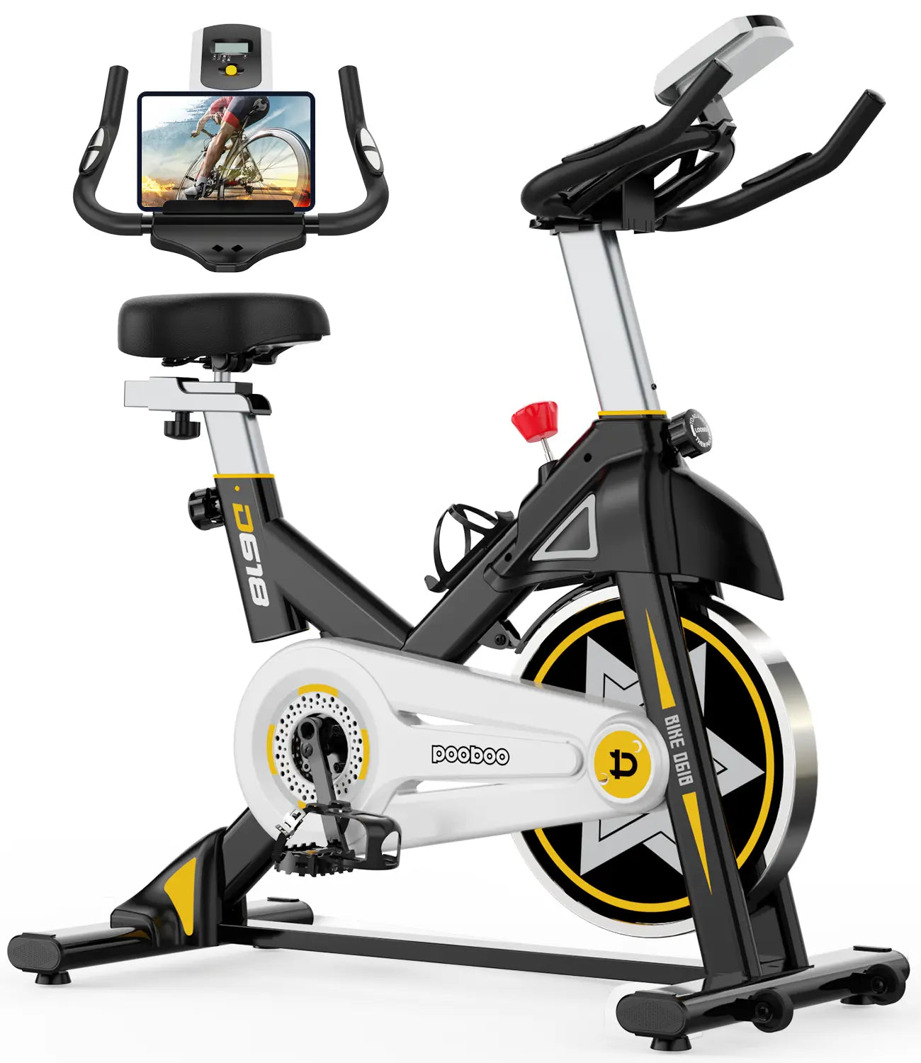 Pooboo Stationary Bike for Home Gym D618