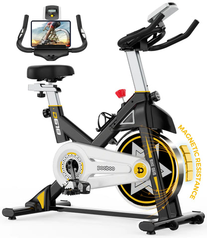 Pooboo Stationary Bike for Home Gym D618