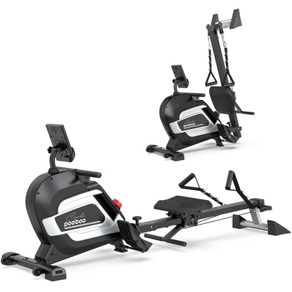 Pooboo Adjustable Resistance Rower H01503