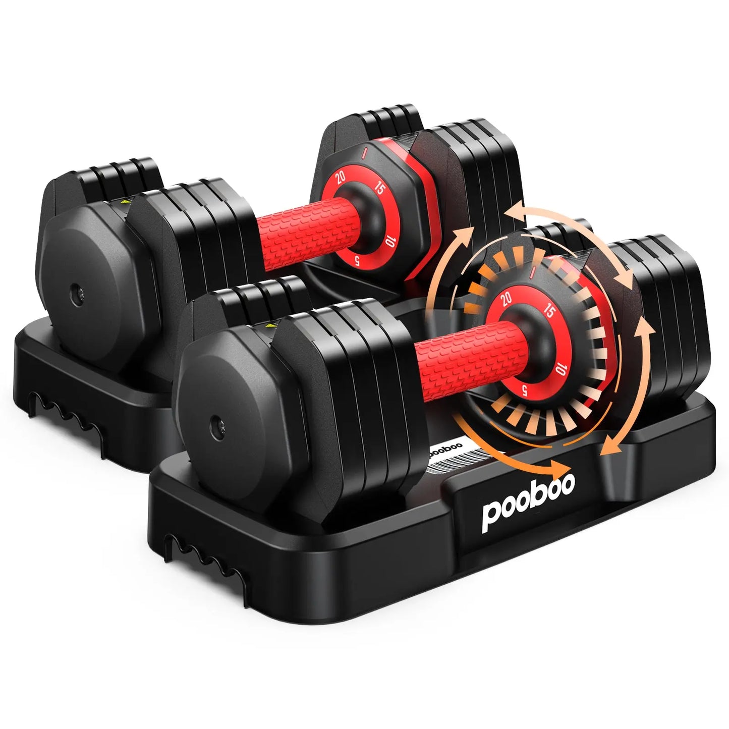 Pooboo Home Adjustable Dumbbells W20