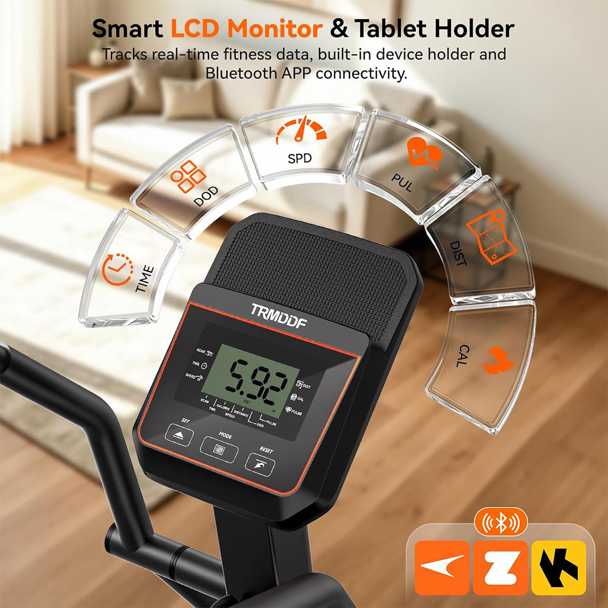 W875 Recumbent Bike With Bluetooth App