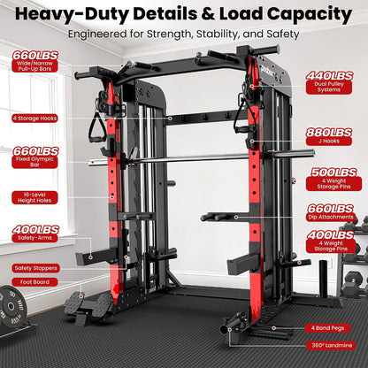 P43Pro Multi-Functional Machine Power Cage
