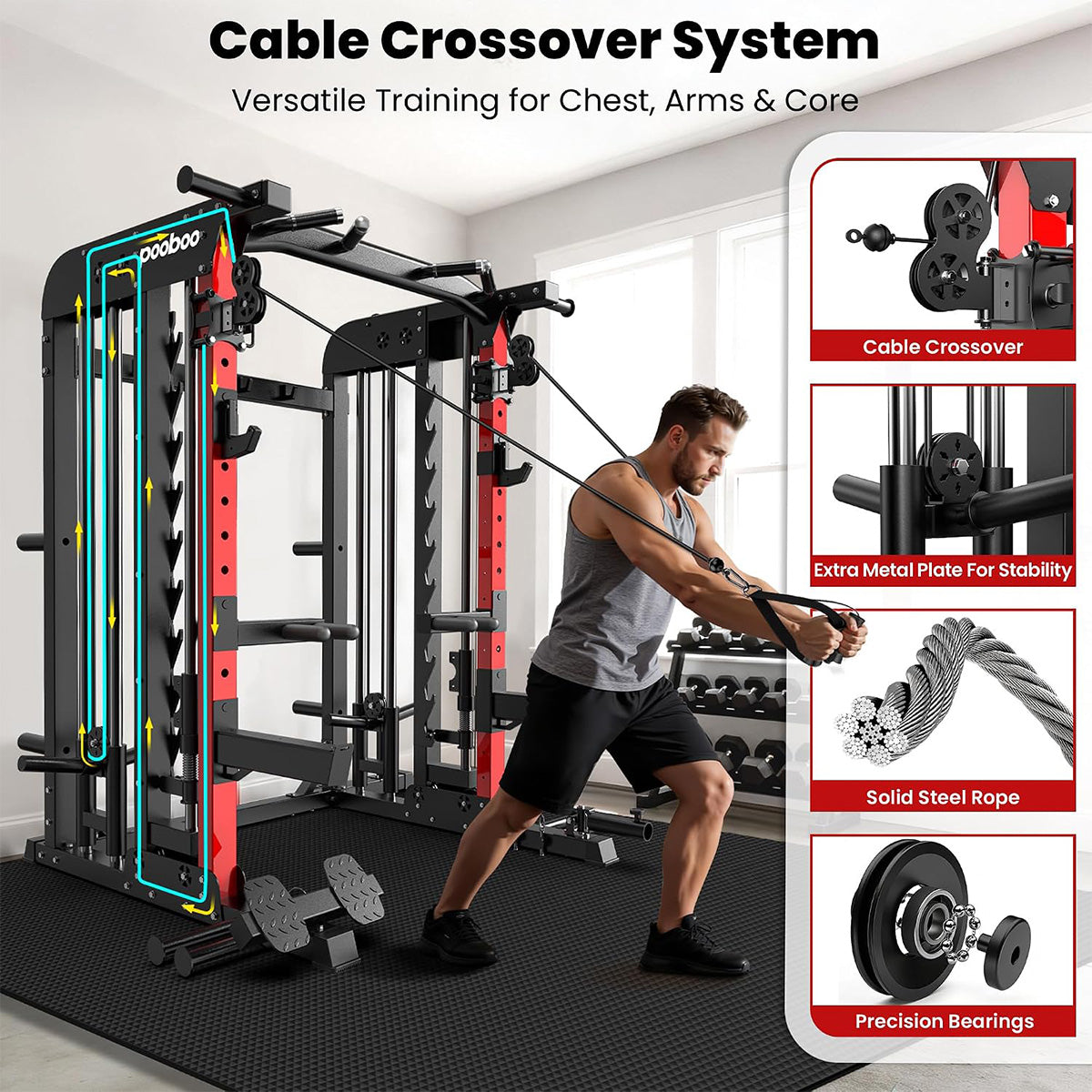 P43Pro Multi-Functional Machine Power Cage