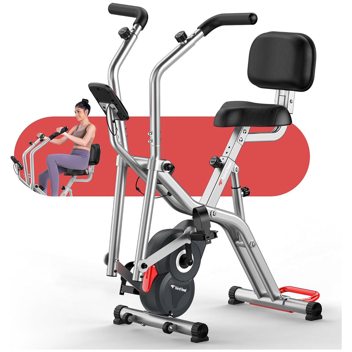 X828N Magnetic Foldable Stationary Bike