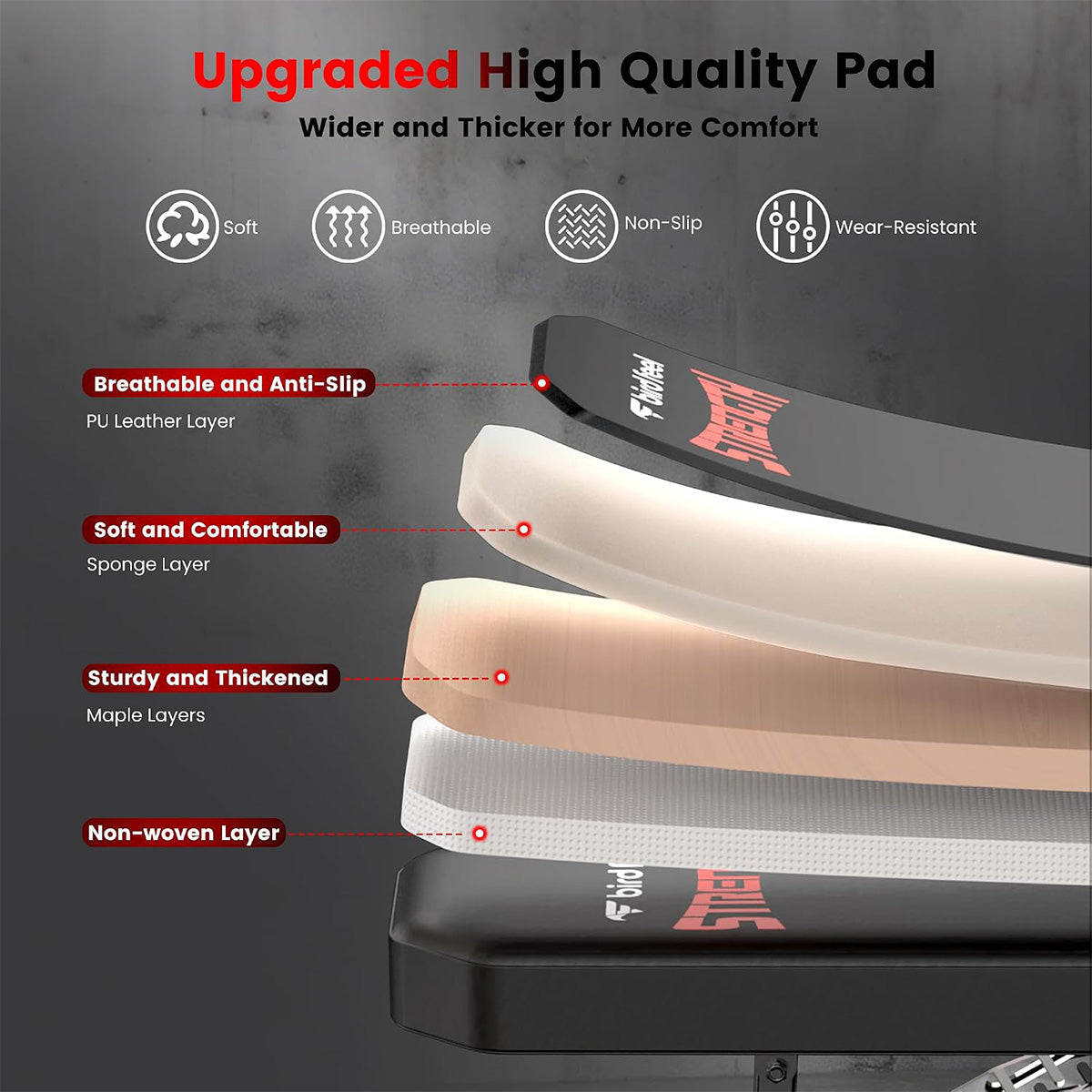 Y161 Heavy Duty Workout Bench