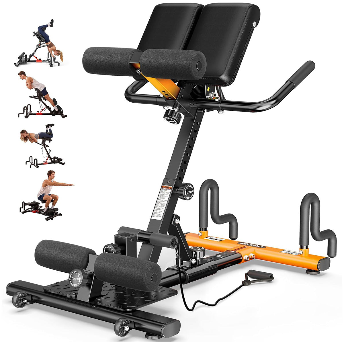 P459 5 in 1 Gravity Inversion Machine-Orange