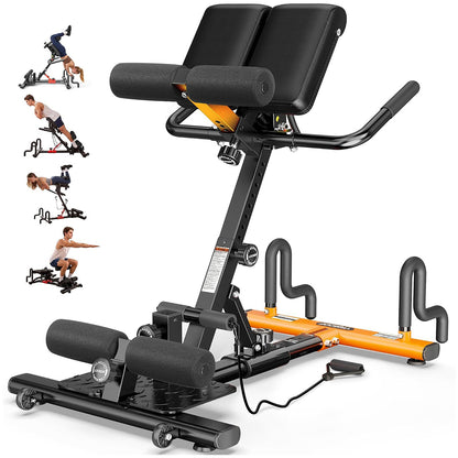 P459 5 in 1 Gravity Inversion Machine-Orange