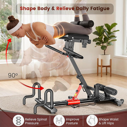 P457 5 in 1 Gravity Inversion Machine-Red