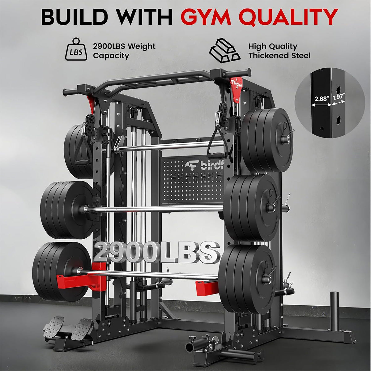 P53 Smith Machine Power Cage
