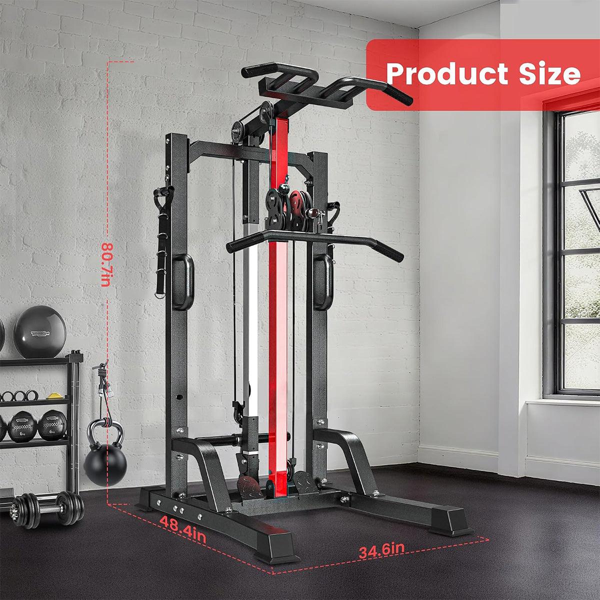 Pull Up Bar Power Tower Dip Station