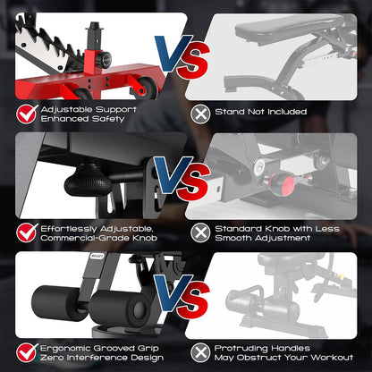 Y180 Weight Bench for Home Gym
