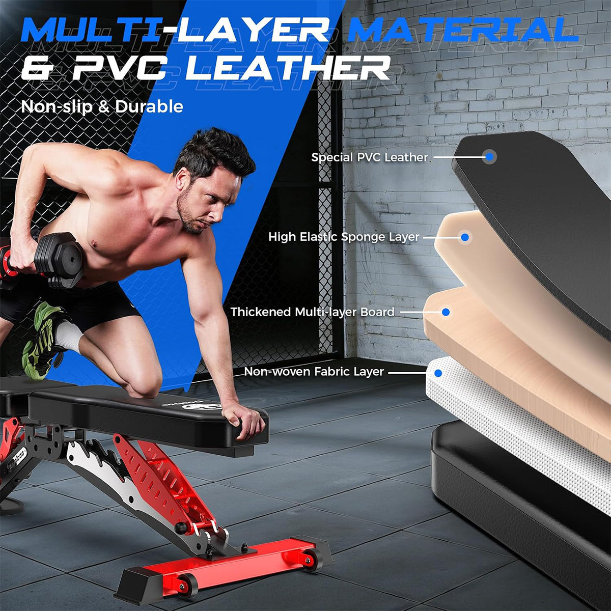 Y160 Adjustable Weight Bench