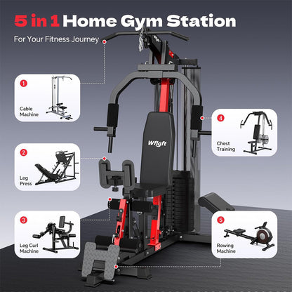 P436 Home Gym Station with Weight
