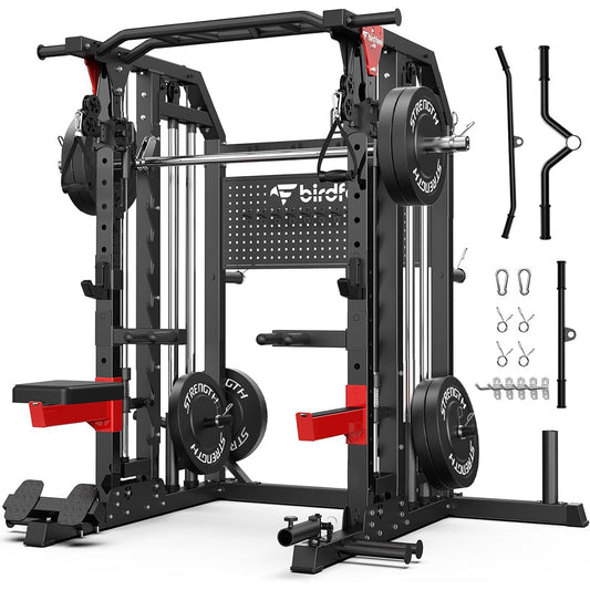 P53 Smith Machine With 230lb Counterweight - Black