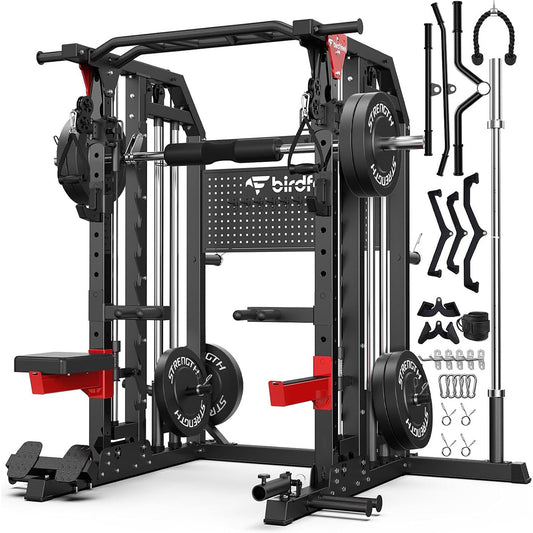 P53Pro Smith Machine With 230lb Counterweight - Black