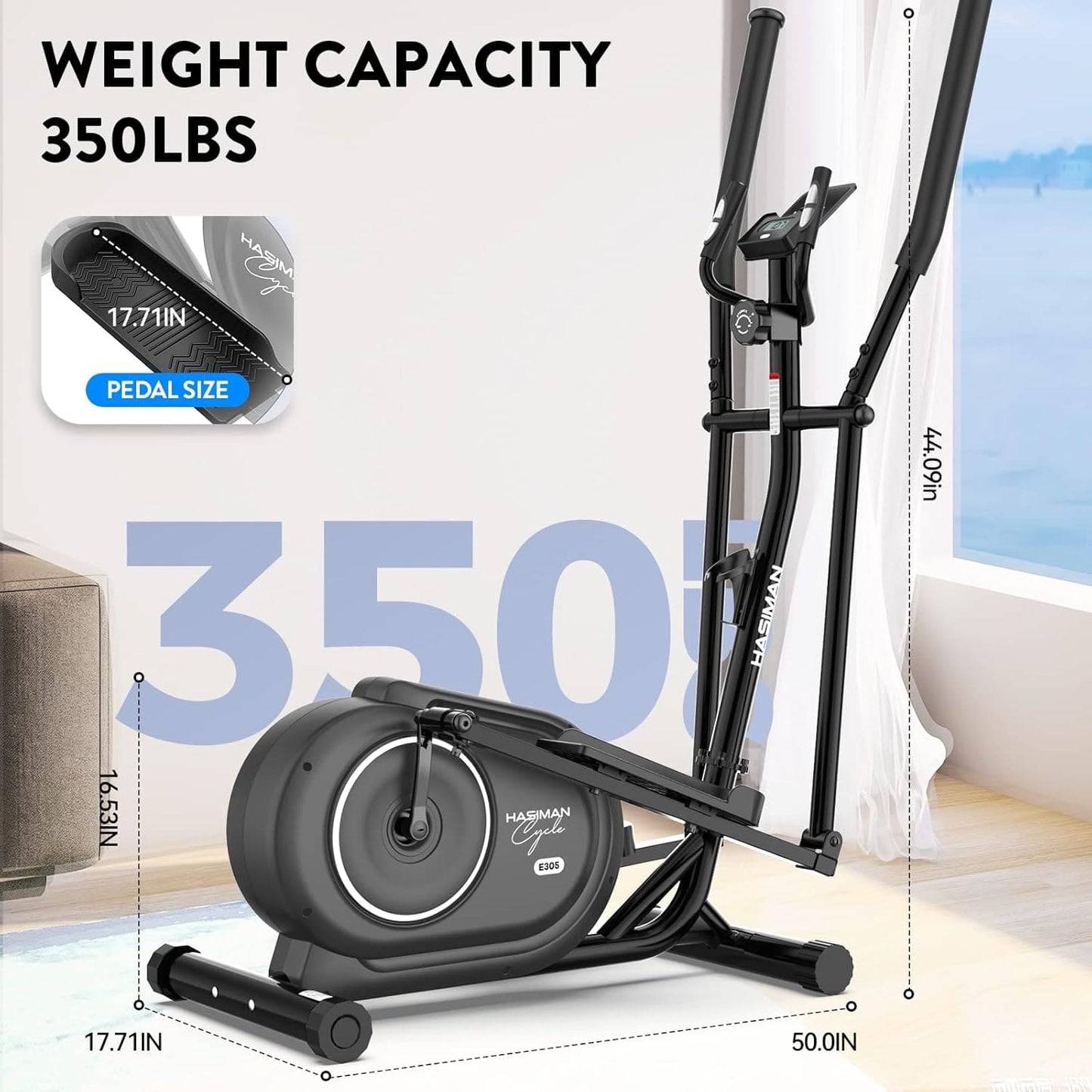 E30504 Indoor Fitness Elliptical Machine