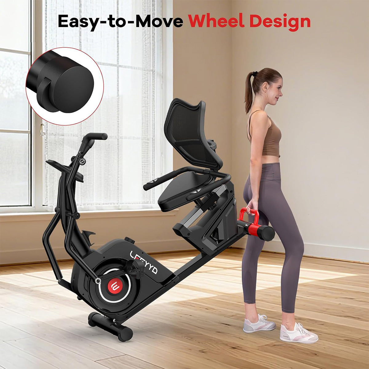 W215 Recumbent Bike with Arm Exerciser