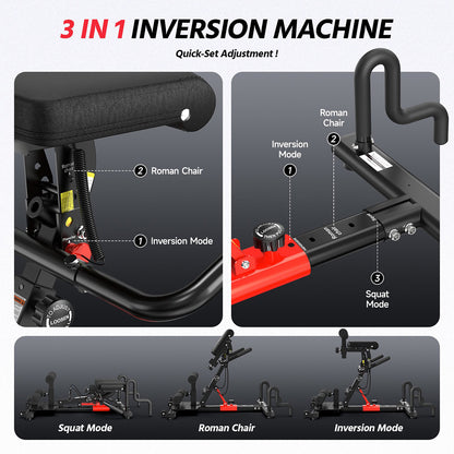 P457 3 in 1 Gravity Inversion Machine