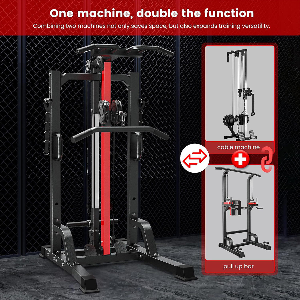 Pull Up Bar Power Tower Dip Station