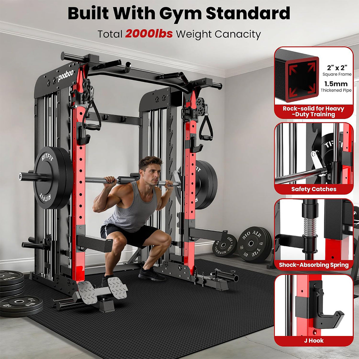 P43Pro Multi-Functional Machine Power Cage