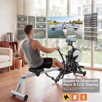 H188 Adjustable Magnetic Rowing Machine