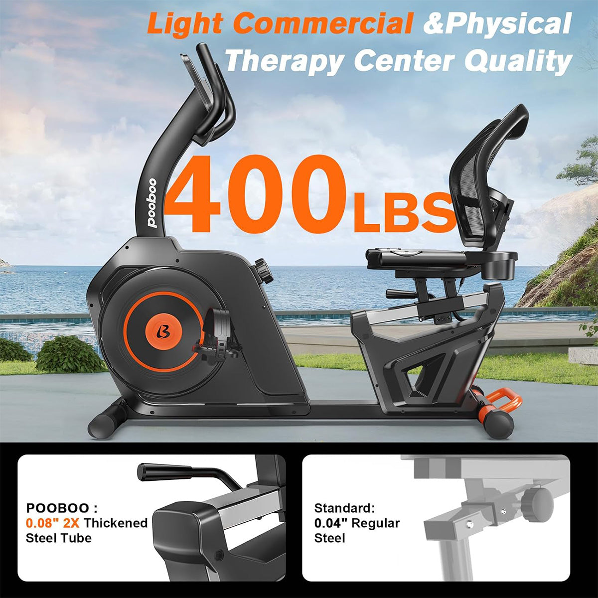 W226 Recumbent Stationary Bikes For Home