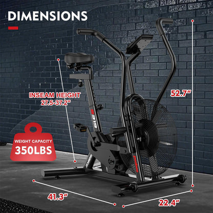 S319 Pooboo Air Exercise Bike