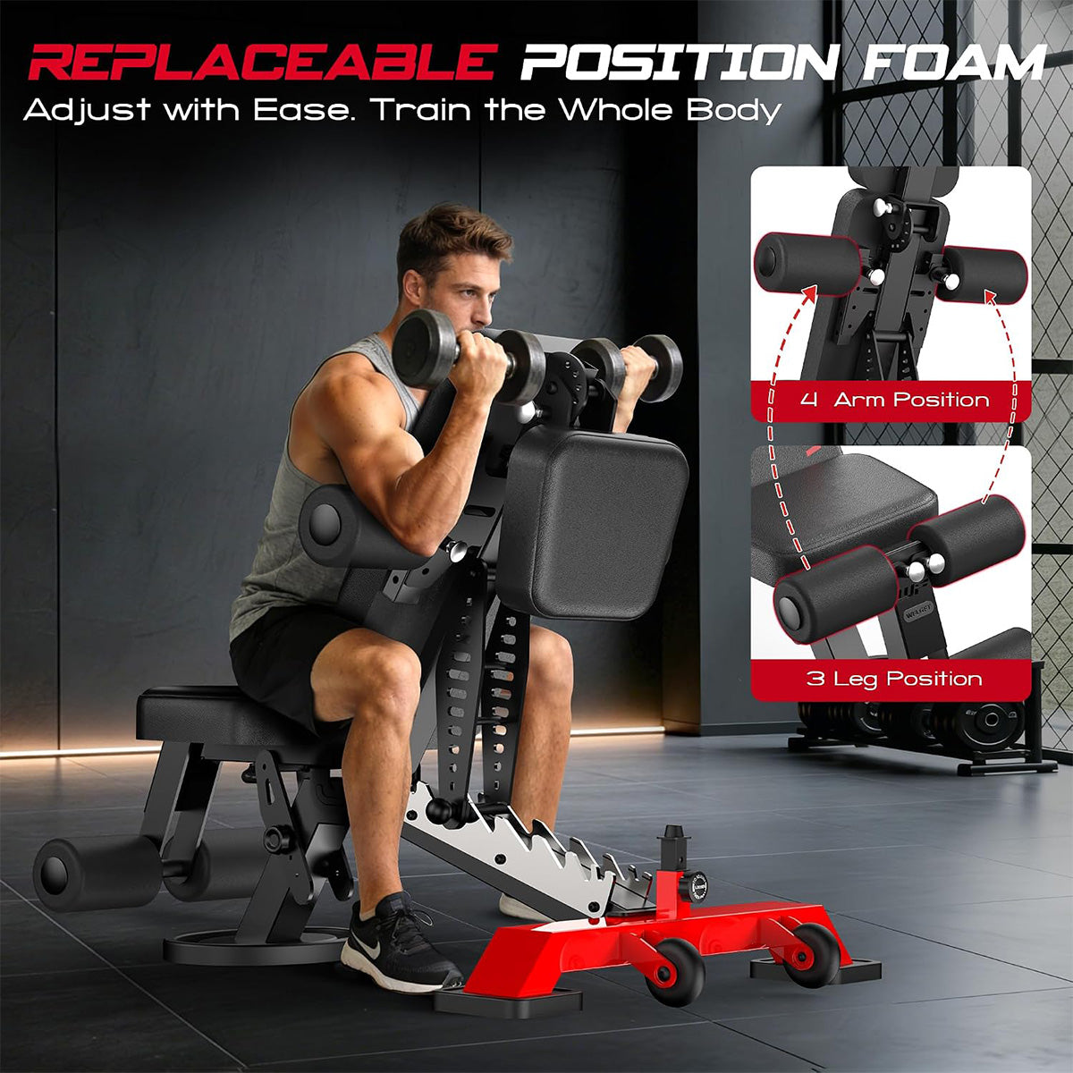 Y180 Weight Bench for Home Gym