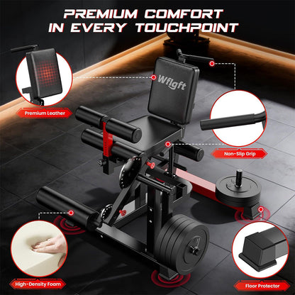 P45 Leg Extension and Curl Machine