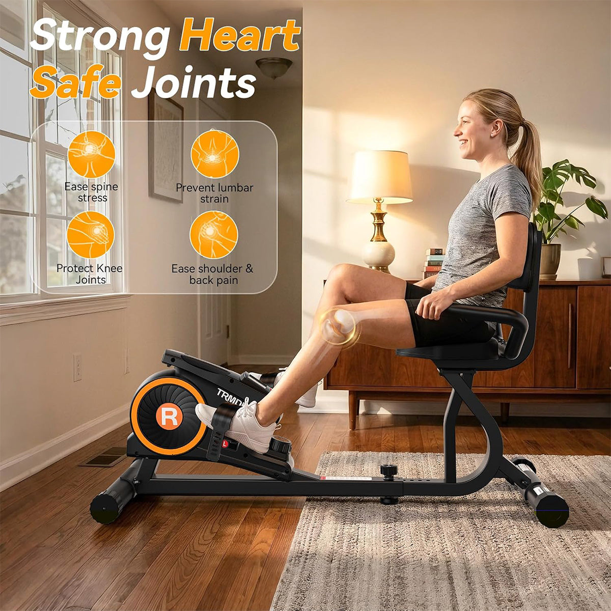W356 Recumbent Bike with Magnetic Resistance