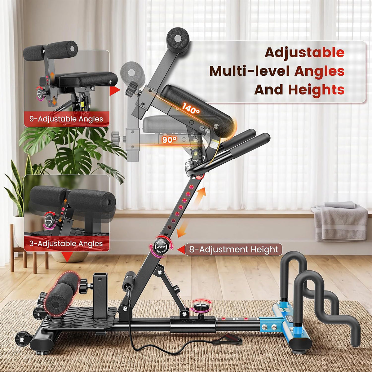P458 5 in 1 Gravity Inversion Machine-Blue