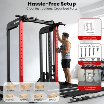 P43Pro Multi-Functional Machine Power Cage