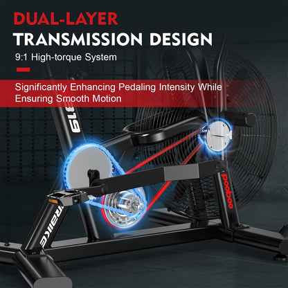 S319 Pooboo Air Exercise Bike