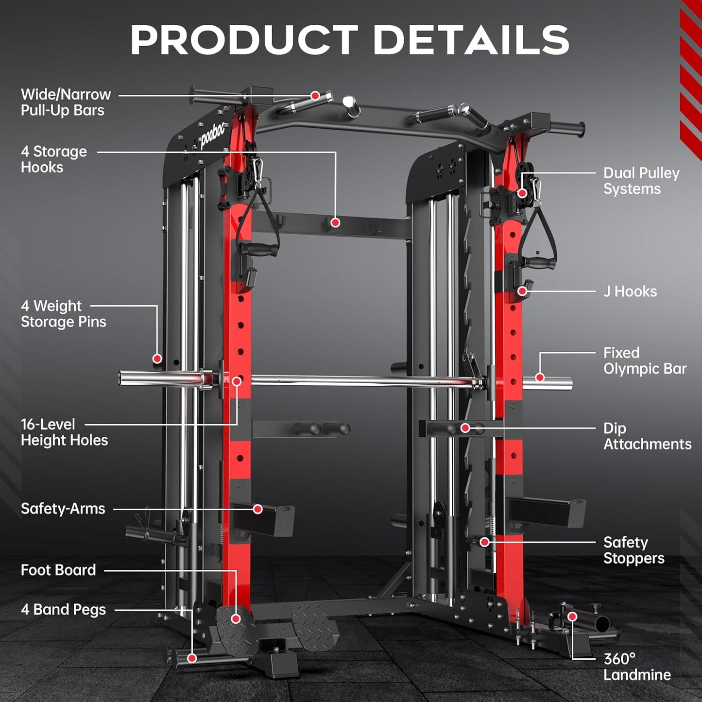 Multi-Functional Machine Power Cage P43Pro