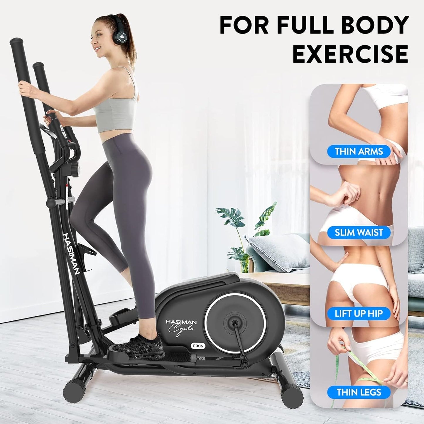 E30504 Indoor Fitness Elliptical Machine