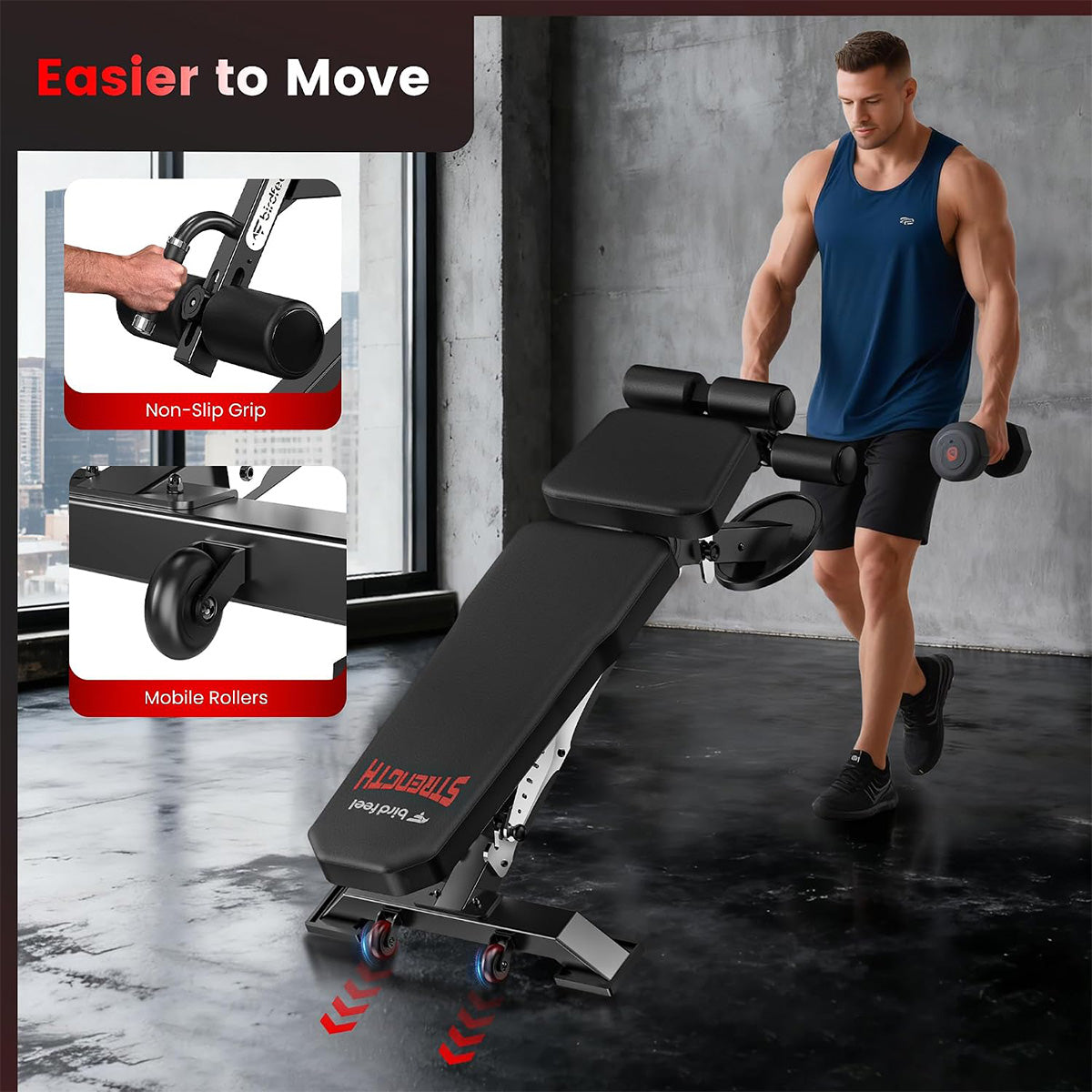 Y161 Heavy Duty Workout Bench