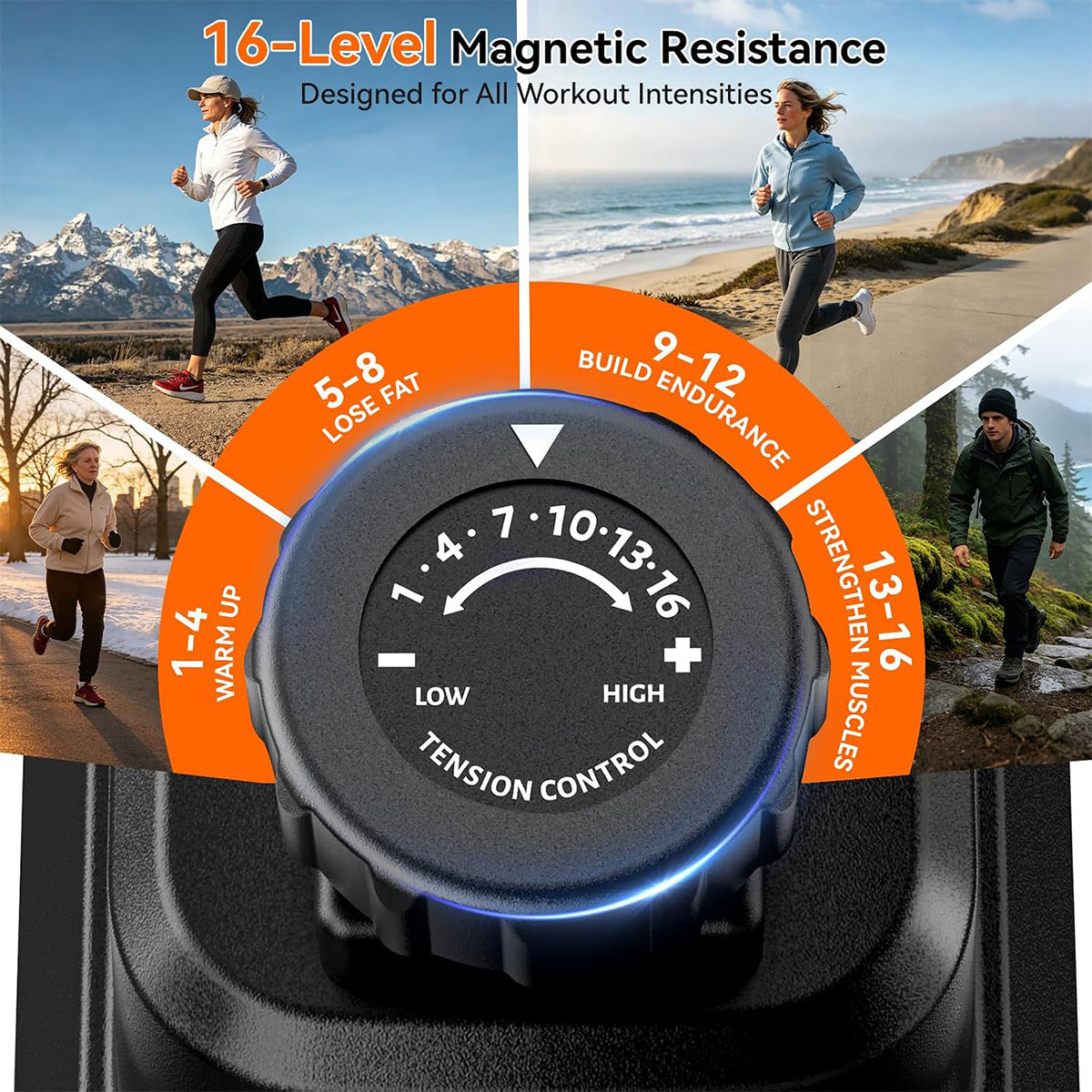 W875 Recumbent Bike With Bluetooth App