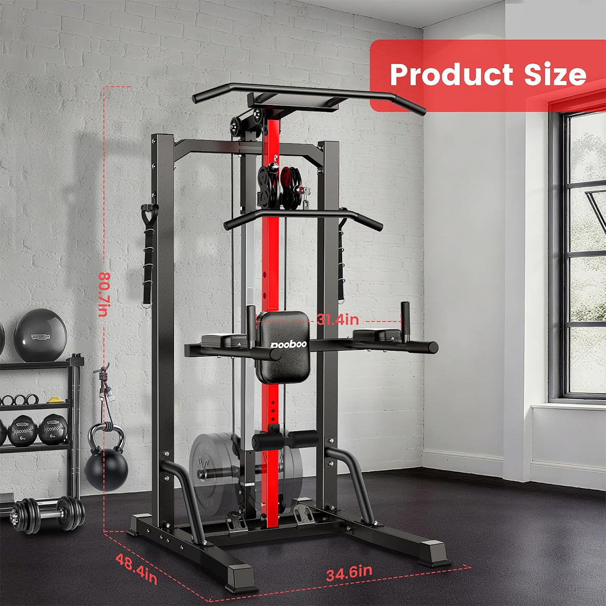 P425 Power Tower with Cable Machine