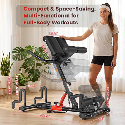 P457 5 in 1 Gravity Inversion Machine-Red
