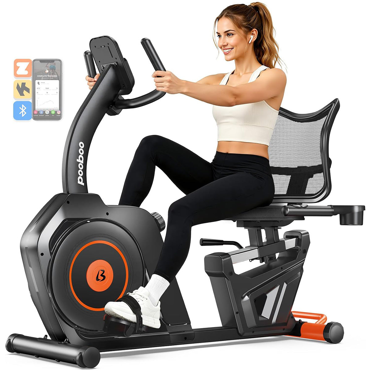 W226 Recumbent Stationary Bikes For Home