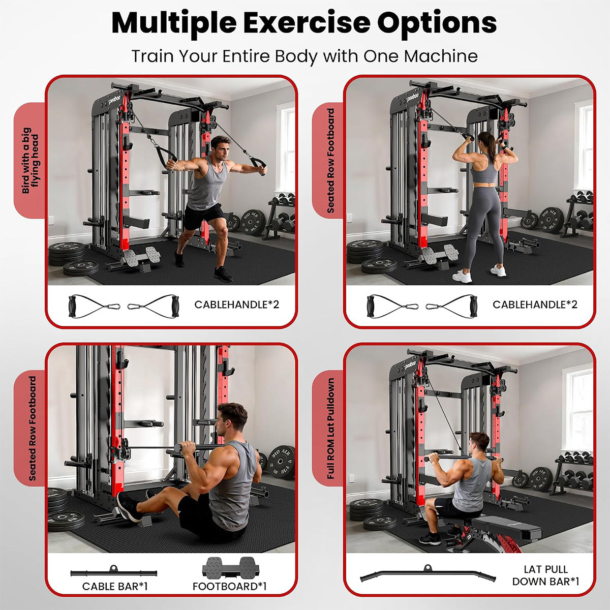 P43 Multi-Functional Machine Power Cage
