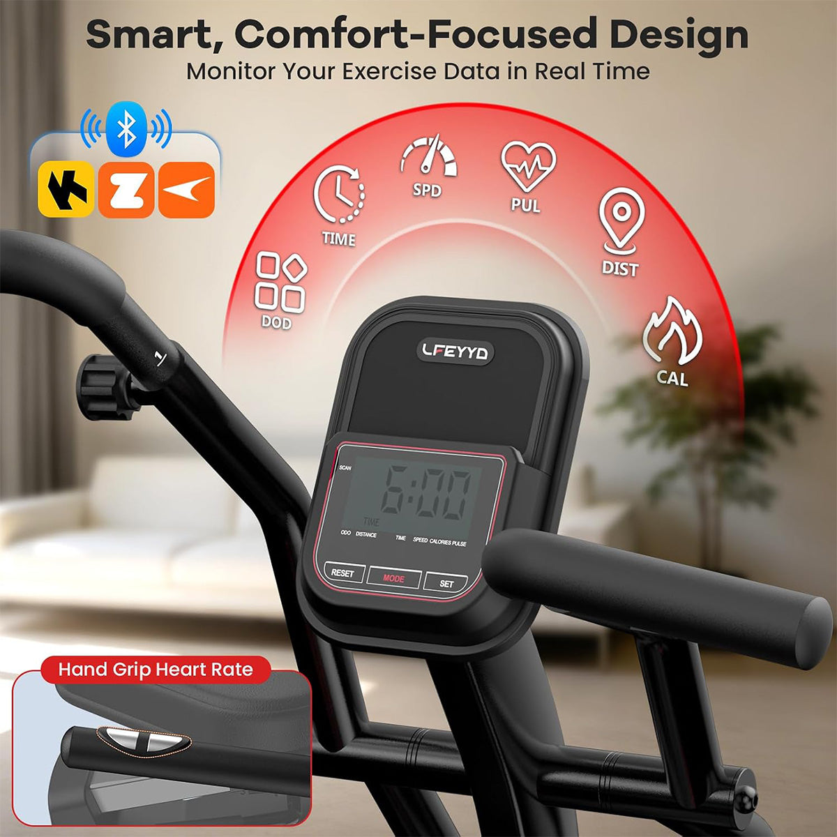 W215 Recumbent Bike with Arm Exerciser