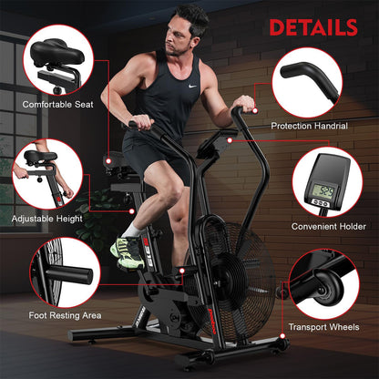 S319 Pooboo Air Exercise Bike