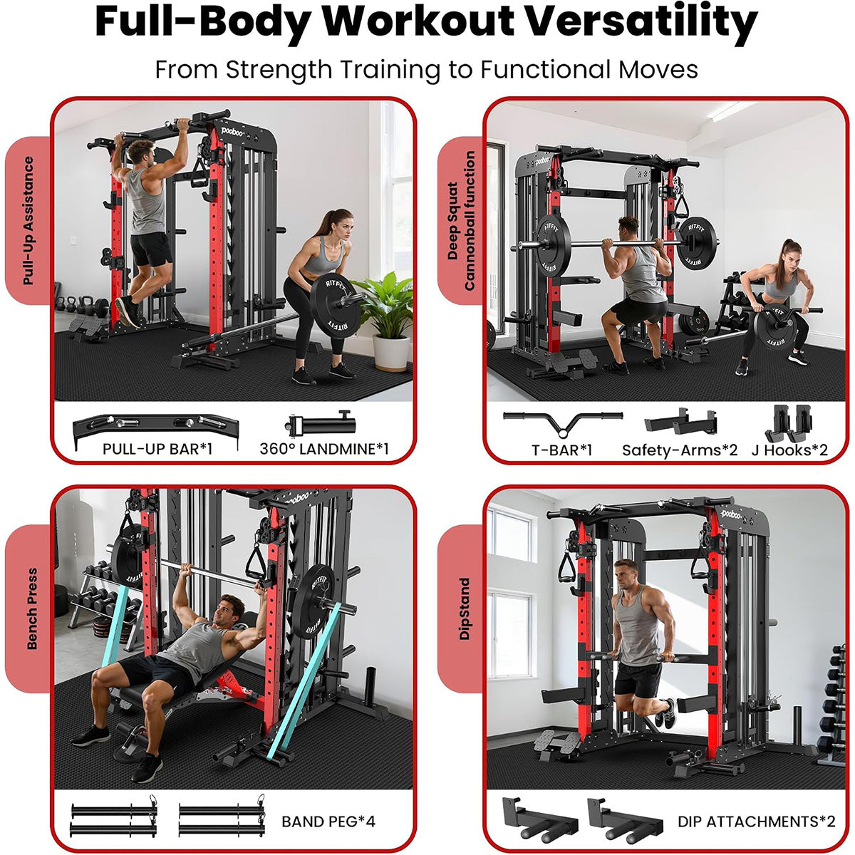 P43Pro Multi-Functional Machine Power Cage