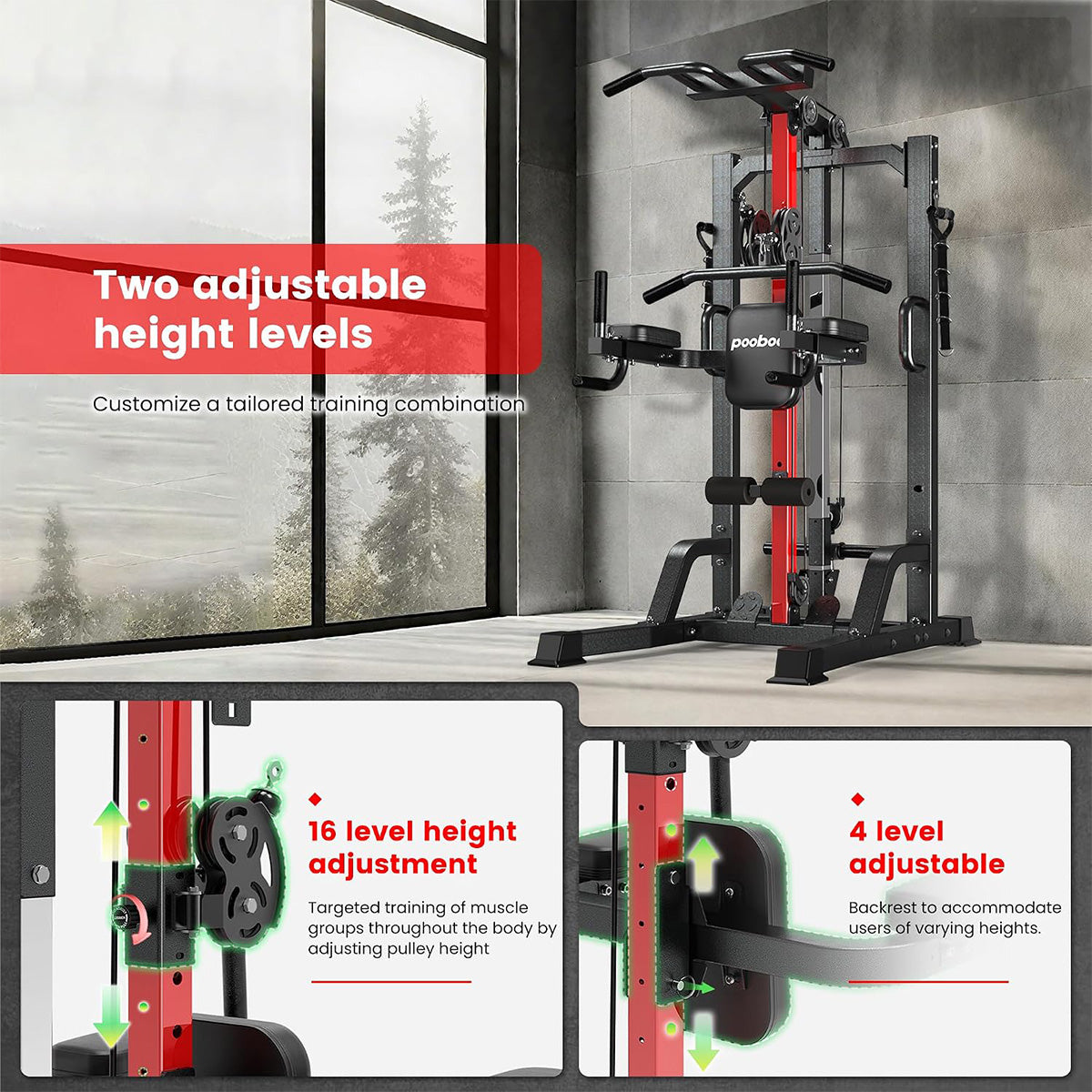 P426 Power Tower Dip Station
