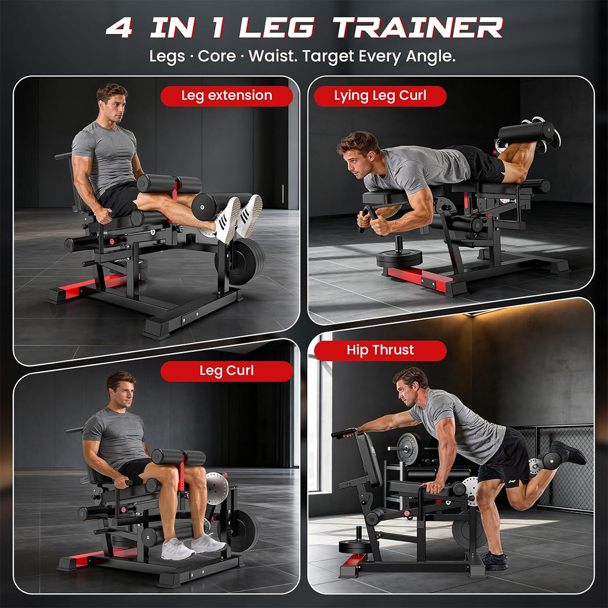 P45 Leg Extension and Curl Machine