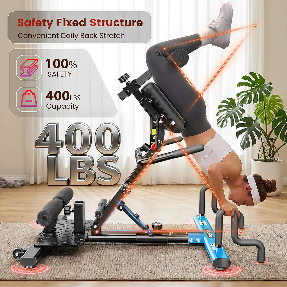P458 5 in 1 Gravity Inversion Machine-Blue